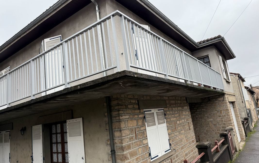 Installation de garde-corps