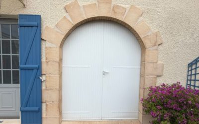 Remplacement d’une porte de garage sur mesure