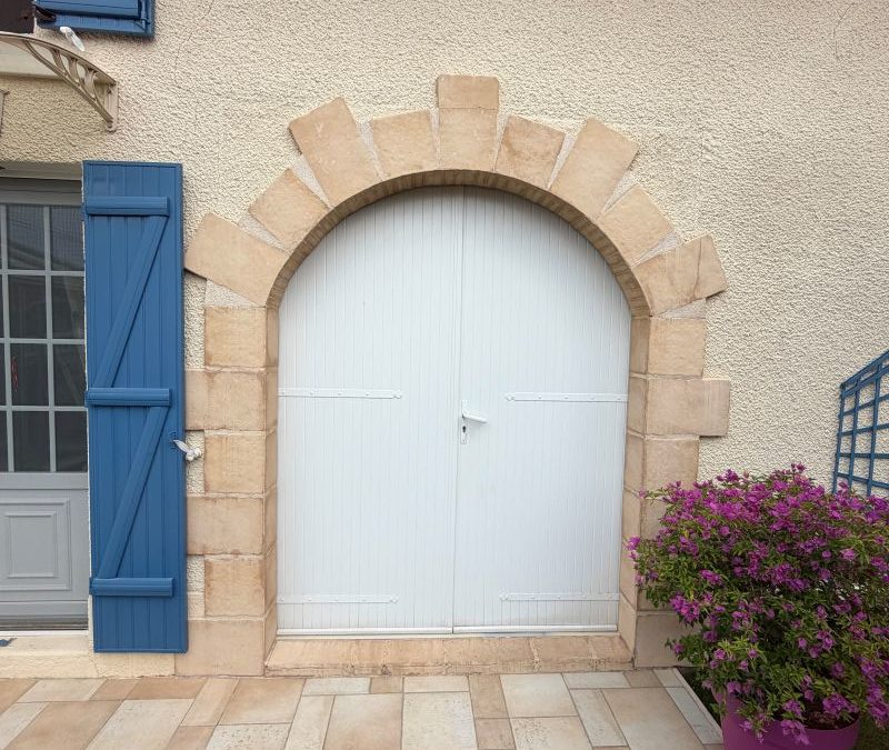 Remplacement d’une porte de garage sur mesure